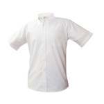 Oxford-White, Short Sleeve - Size 3-20