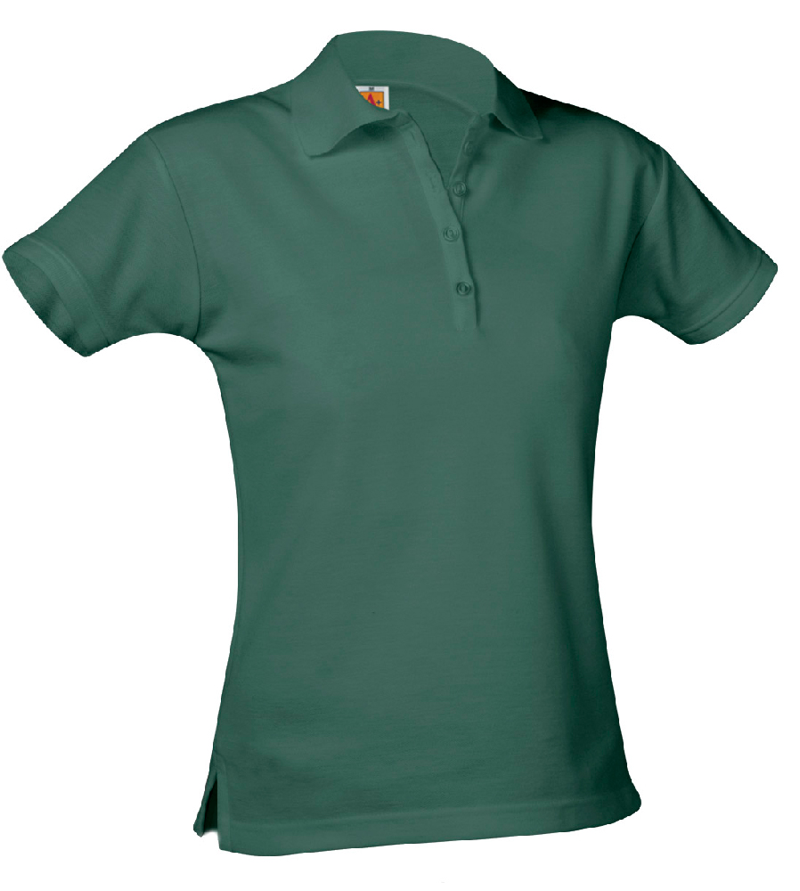 hunter green polo shirts for ladies