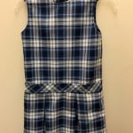 Pleated Plaid Jumper – Size 6.5 – 7.5 Girls